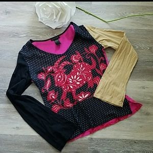 Vintage Custo Blue Tower Zodiac Goat Capricorn